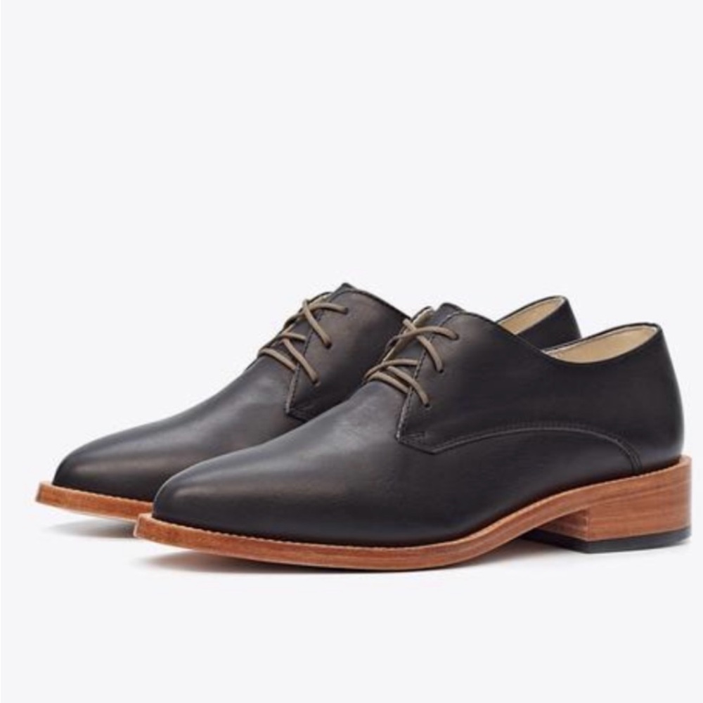 Nisolo James Oxford boots Black Discontinued Size 9